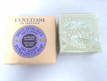 【新品未開封】L'OCCITANE ロクシタン SH シア VB ヴァーベナ 化粧石けん 計6点セット/バターソープ/ボンメールソープ/スキンケア/LNE14_画像4