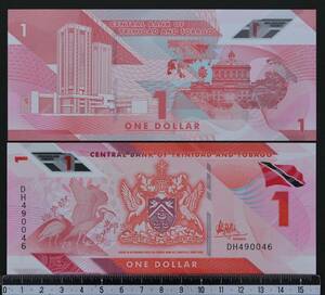 外国紙幣 トリニダードトバゴ 2020年 未使用 1ドル