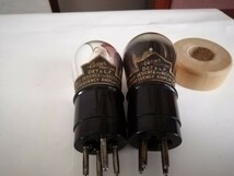 英Cossor POINT ONE「DET&L.F.」 直熱型電圧増幅用三極管 2本組 中古良品 箱なし_画像5