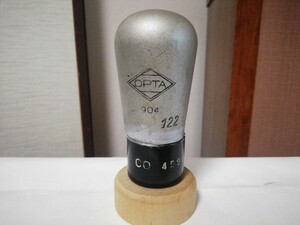 独OPTA 904(銀・ナス型) 傍熱型電圧増幅用三極管 1本 中古良品 箱なし