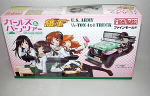 ●●新品　1/20スケールプラモデル　ガールズ＆パンツァー　痛車　アメリカ陸軍 1/4トン 4×4トラック