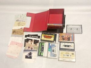 カセットテープ 7本+ カセットテープケース+ おまけ(インデックスカード)