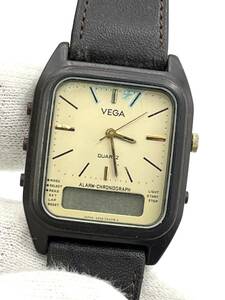 【電池切れ】VEGA ベガ　レディース　4908-392078　クォーツ腕時計　アナデジ　ケース2.6