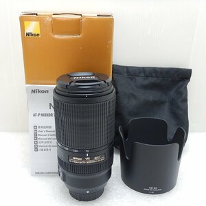 Nikon ニコン AF-P NIKKOR 70-300mm f/4.5-5.6E ED VR 望遠ズームレンズ フルサイズ FXフォーマット対応【中古】039