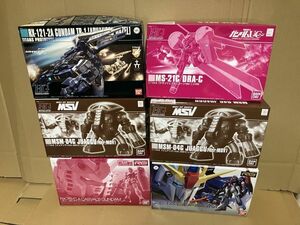 F1557 未組立・内袋未開封 11点 バンダイ RG HG 1/144 プラモデル キャスバル ゼータ ジュアッグ ドラッツェ G-セルフ グリモア 他