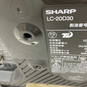 I12/【中古品】シャープ LC-20D30 SHARP 液晶カラーテレビ リモコンの画像2