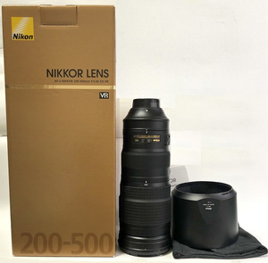 ニコン　AF-S　Nikkor　200-500㎜　ｆ/5.6E　ED　VR　Used品　美品！