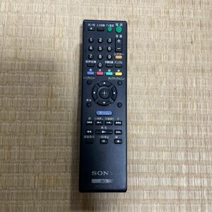 動作確認済み【SONY】◆RMT-B107J◆ BD TV テレビリモコン ソニー