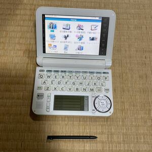 【電子辞書】◆SHARP◆ Brain PW-G5200 ホワイトカラー シャープ ブレイン 英語 和英 英和辞典 中古 動作確認済み