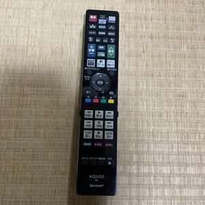 動作確認済み【SHARP】◆AQUOS◆ GA908PA BD TV テレビリモコン シャープ アクオス 中古