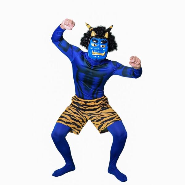 節分 鬼 衣装 コスプレ パンツタイプ 青鬼仮装