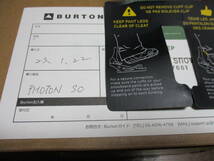 22‐23　BURTON　フォトン　ワイド　Photon Step On Wide アジアンフィット　ダブルボア 27.5cm 正規品_画像5