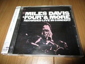 Miles Davis　Four & More マイルス・デイヴィス　フォア＆モア　国内中古盤　　