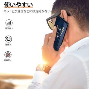 送料無料 Galaxy S20 Ultra 手帳ケース 手帳型ケース ネイビー カバー スタンド機能 カード収納 マグネット式 全面保護 耐衝撃の画像6