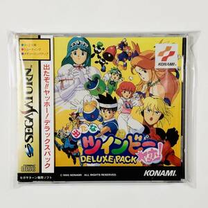 セガサターン 出たなツインビーヤッホー！ デラックスパック 帯付き コナミ Sega Saturn Detana TwinBee Yahho-! Deluxe Pack CIB Konami