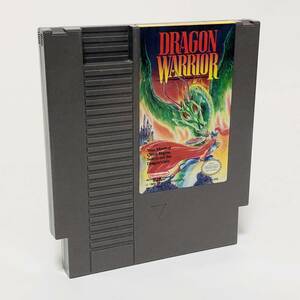 【送料無料】 北米版 ファミコン NES ドラゴンウォリアー （ドラゴンクエスト） Dragon Warrior ソフトのみ エニックス Enix ドラクエ