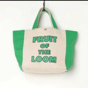 未使用 FRUIT OF THE LOOM フルーツオブザルーム トートバッグ　ランチトート　 キャンバス　メンズ　レディース