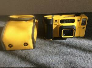 MINOLTA ミノルタ WEATHERMATIC DUAL35 防水カメラ フイルムカメラ ケース付き 中古品