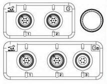 ブロンコモデル 1/35 ドイツ 4輪装甲車 車輪 初期型 Sdkfz.221 222 223 用 Bronco AB3518 Early Version Road Wheel Set Sdkfz.221 AB3518_画像3