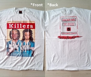 ★［ XL ］「 Natural Born Killers ナチュラル・ボーン・キラーズ 映画 ビンテージスタイル プリントTシャツ 」新品