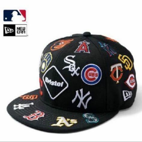 F.C.Real Bristol NEW ERA MLB TOUR ALL 黒　ドジャース