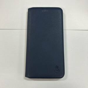 [SK5]iPhone7/8 Plus PU leather case navy 
