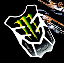 3D タンクパッド バイクステッカー　モンスターエナジー　バイクステッカー　Monster energy モンスターエナジーステッカー MotoGP_画像1