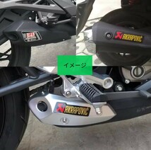 AKRAPOVIC アクラポビッチ 耐熱アルミステッカー　マフラーステッカー　バイクステッカー　デカール　アクラ　レーシング RACING_画像4