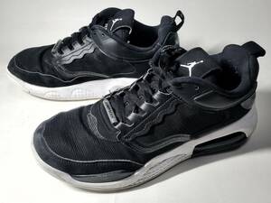 【ジャンク 訳あり 状態考慮】 ナイキ ジョーダン マックス 200 NIKE JORDAN MAX AIR ブラック/ホワイト US10 28㎝ 白黒 ※要リペア