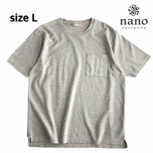 NANO universe ポンチポケットBIG Tシャツ ナノユニバース