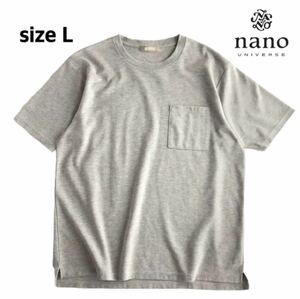 NANO universe ポンチポケットBIG Tシャツ ナノユニバース