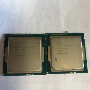 Intel Xeon E3-1226 V3 SR1R0 3.30GHz 2個セット