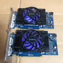 (C-56)グラフィックボード SPARKLE NVIDIA GeForce GTX550 2個セット_画像1