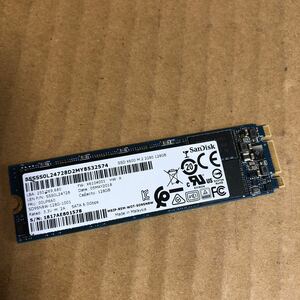 (882)中古動作品 SanDisk SSD X600 M.2 2280 128GB