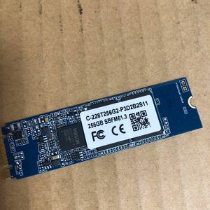 (883)Crucial クルーシャル SSD 256GB (C-228T256G2-P3D2B2S1) PHISONチップ★M.2 Type 2280