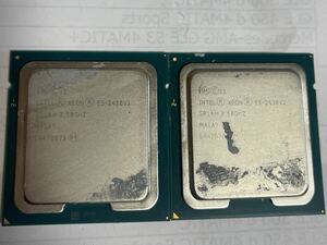 (301)Xeon E5-2430 V2 SR1AH 2.50GHz サーバー用CPUジャンク