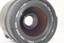 ★ジャンク品★ SIGMA シグマ HIGH-SPEED WIDE 28mm F1.8 II ASPHERICAL for Canon J2312016_画像6
