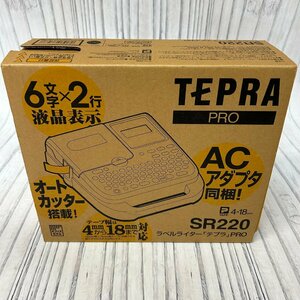 m001 J 美品 KING JIM キングジム TEPRA PRO テプラ プロ SR220 LABEL WRITER ラベル ライター