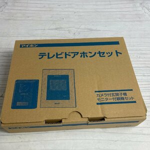 f001 E 未使用 アイホン テレビドアホン ROCO録画 JS-12 カメラ付玄関子機 モニター付親機