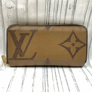 m002 H4 (1円～ LOUISVUITTON ルイヴィトン ジャイアント ジッピーウォレット ラウンドファスナー 長財布 メンズ