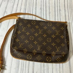 m001 Z1 美品 LOUIS VUITTON ルイヴィトン ミュゼットタンゴ ショルダーバック モノグラム M51257