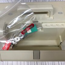 m001 J 希少 未使用保管品 ブラザー フェアライン HL2-B266 家庭用ミシン フットペダル付き BROTHER Fairline ハンドクラフト 手芸 裁縫_画像10