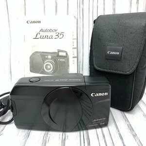 s001 Y2 動作不明 CANON キャノン AuToboy Luna 35 35-70mm コンパクトフィルムカメラ 保管品 ケース付き