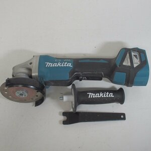 f002 KAI マキタ makita 18V 100mm 充電式ディスクグラインダ GA418DZ 本体 パドルスイッチ仕様 研磨機 電動工具 動作確認済み