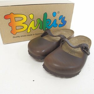 f002 C3 BIRKENSTOCK ビルケンシュトック Birki's ビルキー サンダル Maria サイズ:35(2.5)225 L4 色:ブラウン系