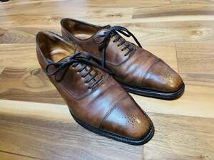 英国名靴 John Lobb ジョンロブ Sutton UK6.5 25cm E8000 中古