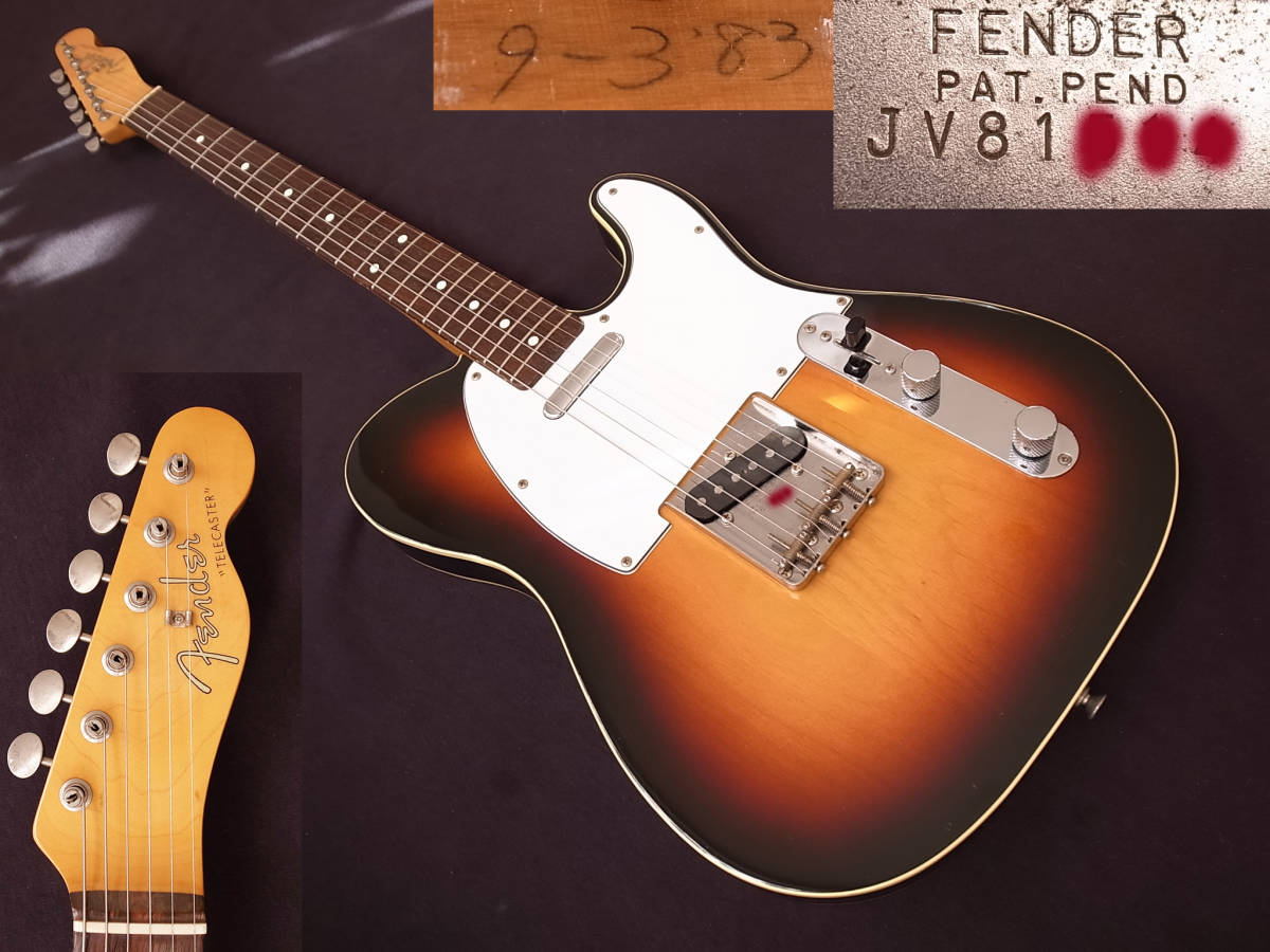 Yahoo!オークション -「fender japan jvシリアル」(テレキャスター 