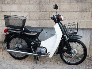 ホンダ スーパーカブ カスタム50 C50 走行18985㎞ 前後バスケット付