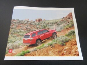 * Toyota catalog 4 Runner USA 2020 prompt decision!