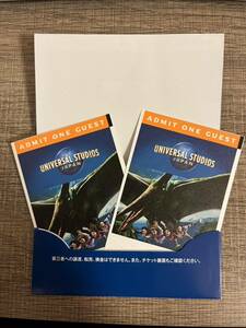 【送料無料！】ユニバーサルスタジオジャパン　1デイチケット　大人2枚